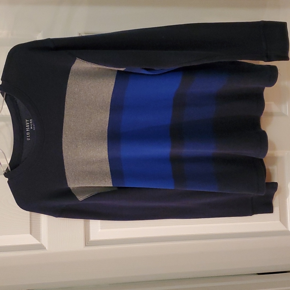 Old Navy sweater - blue and gray - Size Large